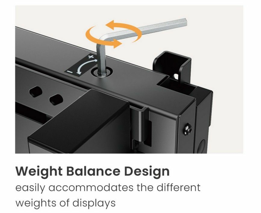Equip 60"-100" Interactive Up-Down TV Wall Mount – image 8