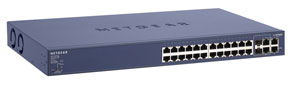 NETGEAR ProSafe 24Port 10/100 Smart Switch