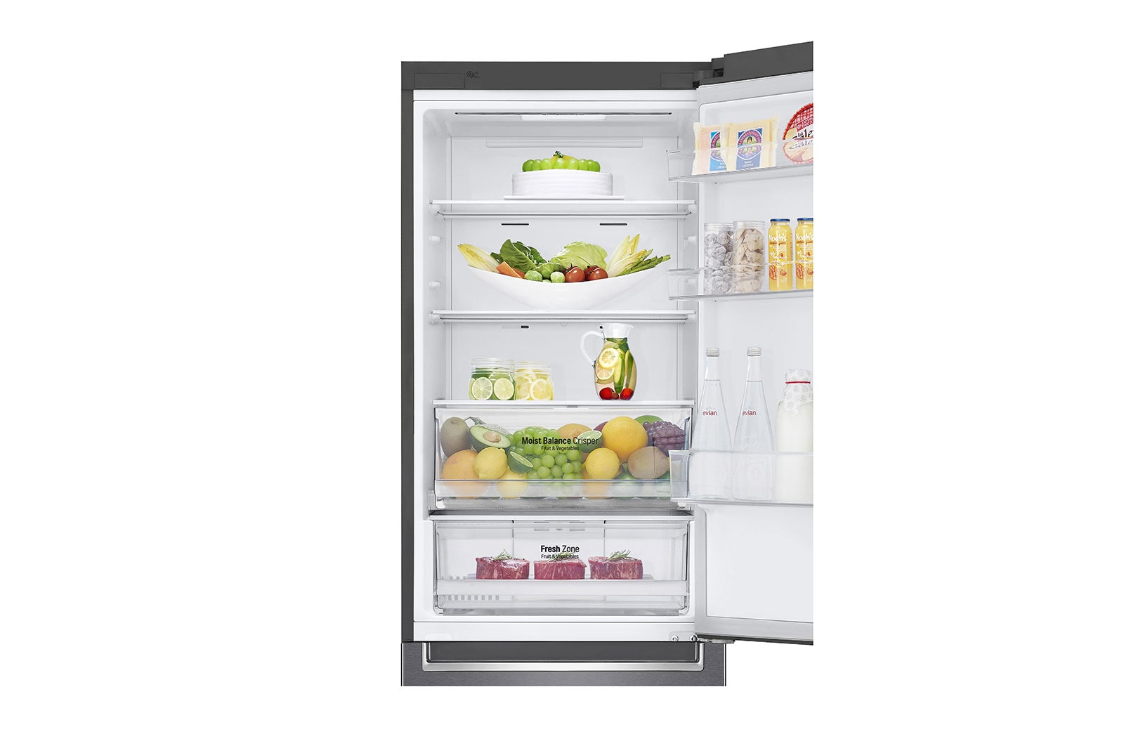 LG GBB61DSHMN Freestanding 341 L E Graphite - Image 5