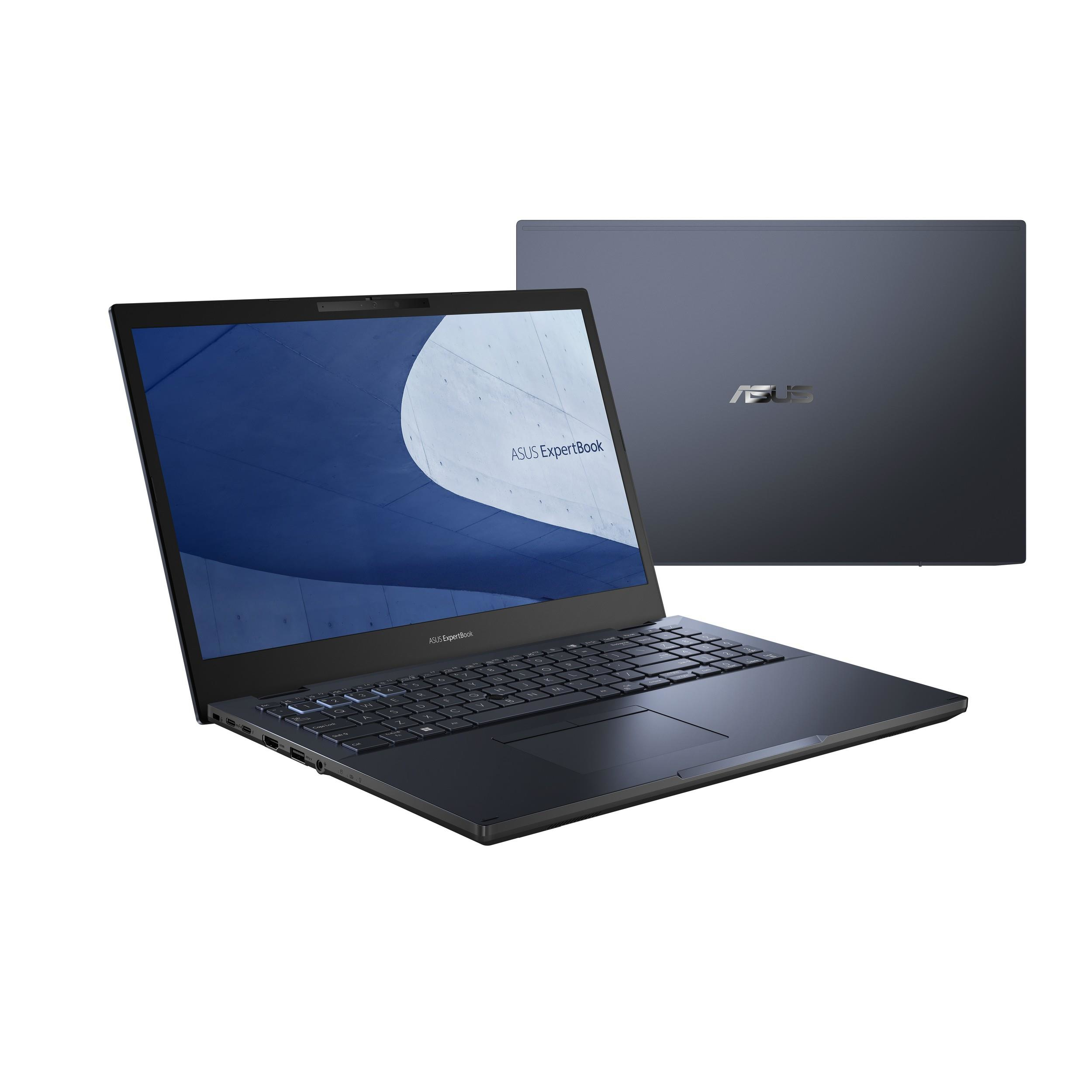 ASUS ExpertBook B2 B2502CBA-KJ0459X Intel® Core™ i5 i5-1240P Laptop 39.6 cm (15.6") Full HD 16 GB DDR4-SDRAM 512 GB SSD Wi-Fi 6 (802.11ax) Windows 11 Pro Black