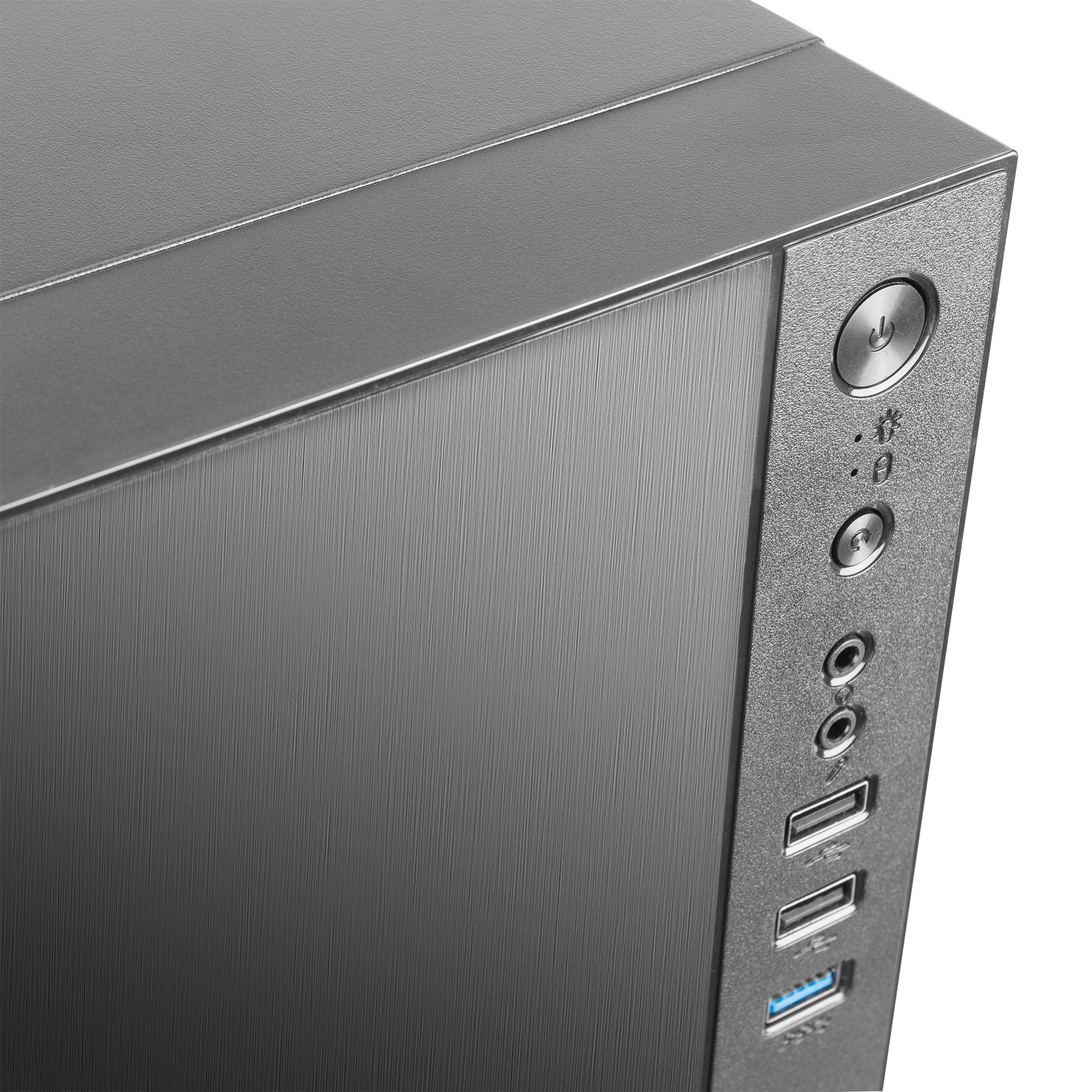 Tacens Anima ACX500 Mini Tower Micro ATX PC Case 12cm Fan 500W Power Supply USB 3.0 Black image 3