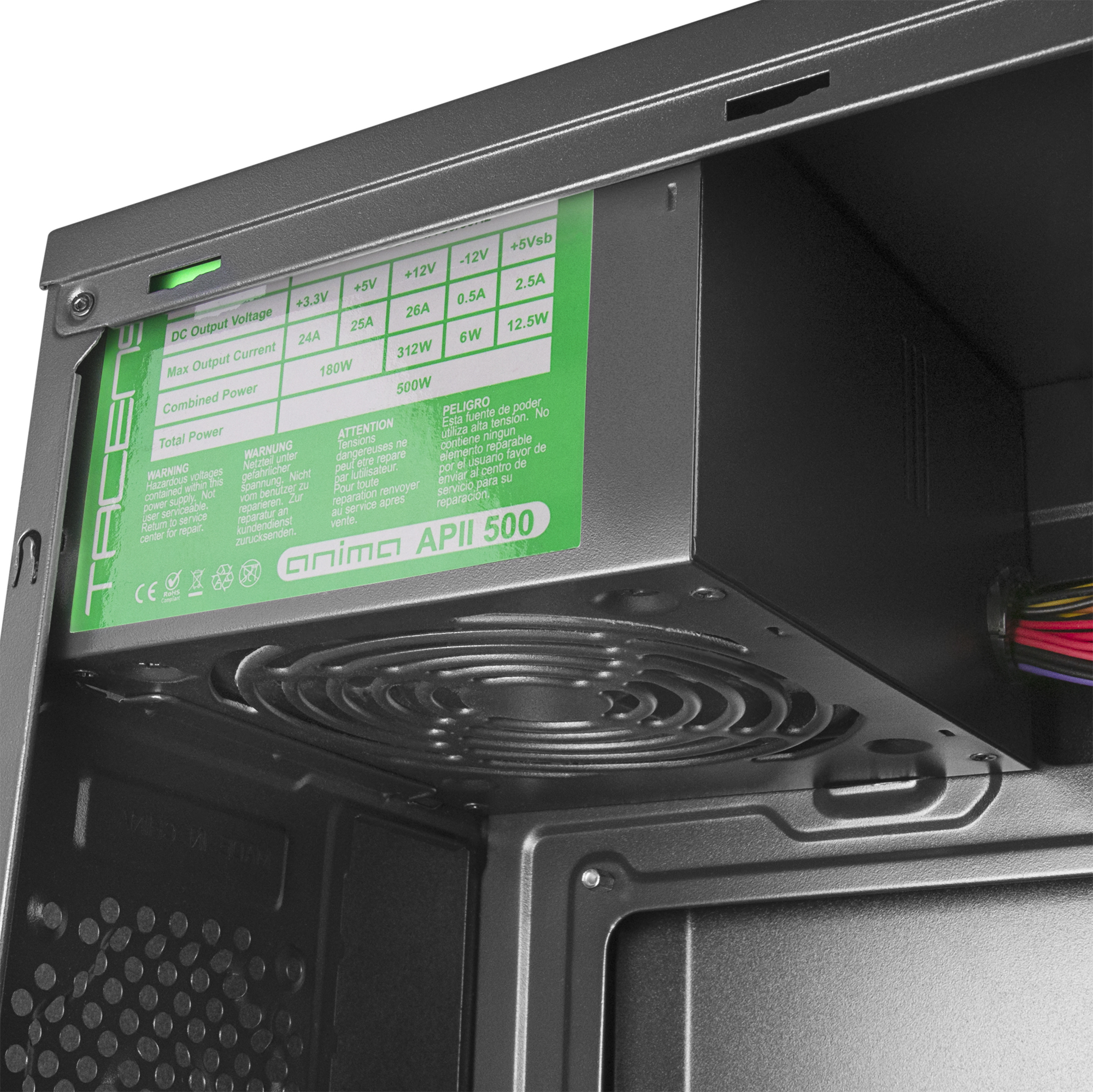 Tacens Anima AC0500 computer case Midi Tower Black – image 7