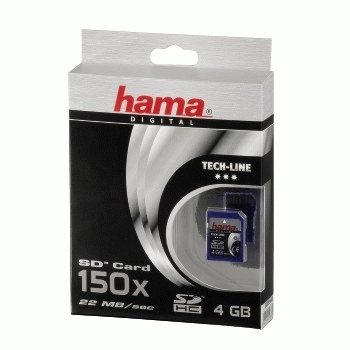 Hama Tech-Line SecureDigital 4Gb Card – image 2