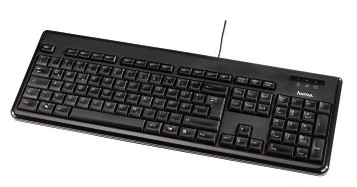 Hama 00053848 keyboard USB Black