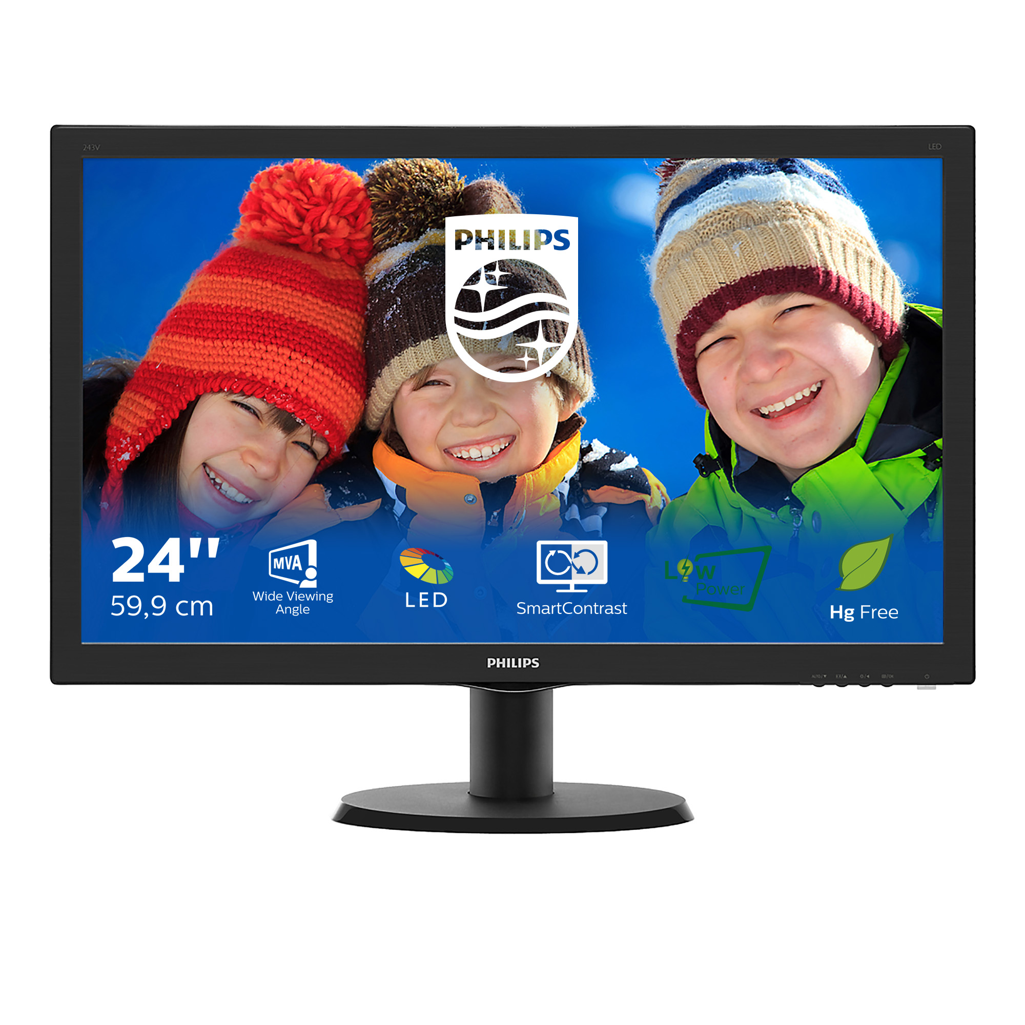 Philips V Line 243V5QSBA/71 computer monitor – image 3