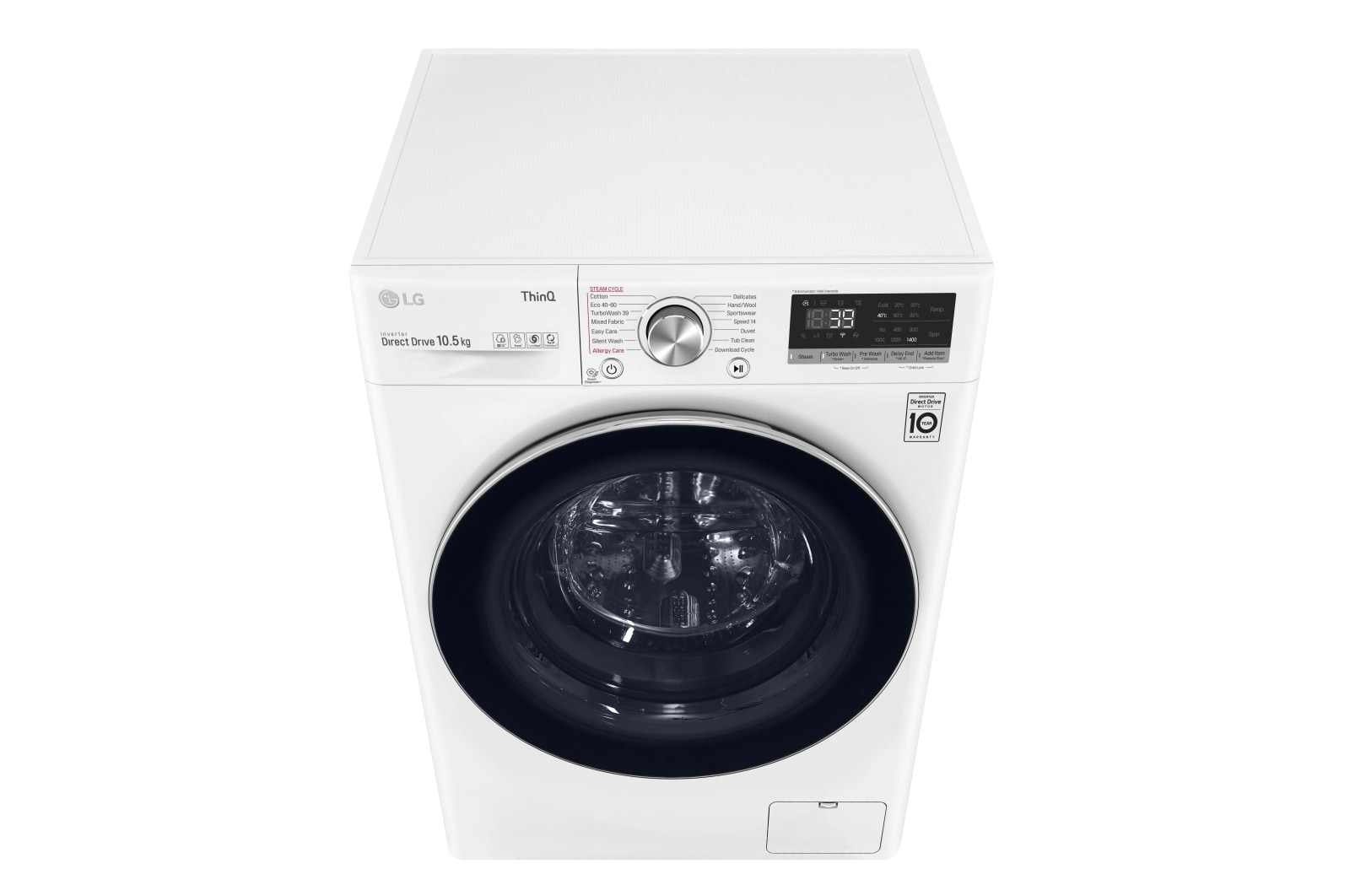 LG F4WV7010S2W washing machine Front-load – image 9