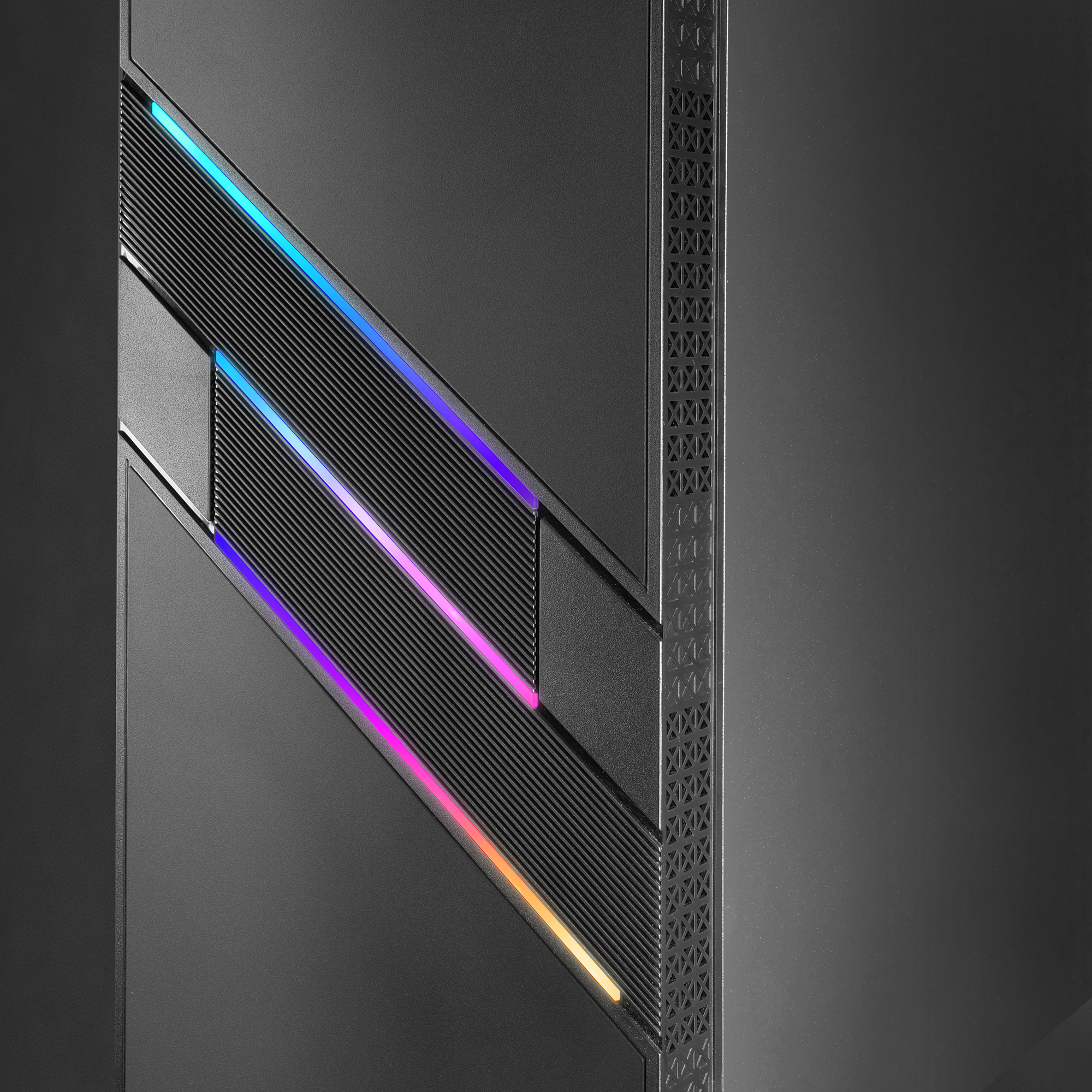Mars Gaming MC-U3 Black PC Gaming ATX XL Case Front Triple ARGB – image 5