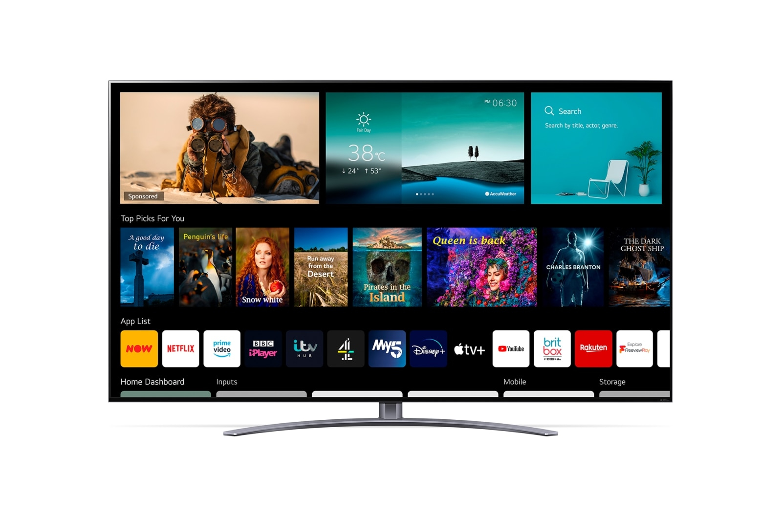 TV QLED LG 75QNED916QA 75 4K ULTRA HD Noir Smart TV Wi Fi — photo 5