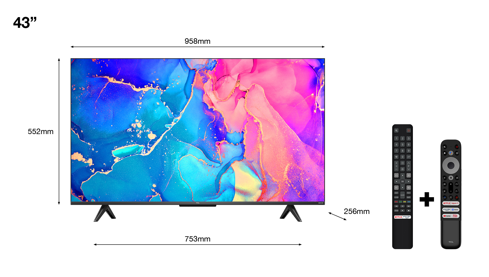 TCL C635 43" — vue 1 sur 8
