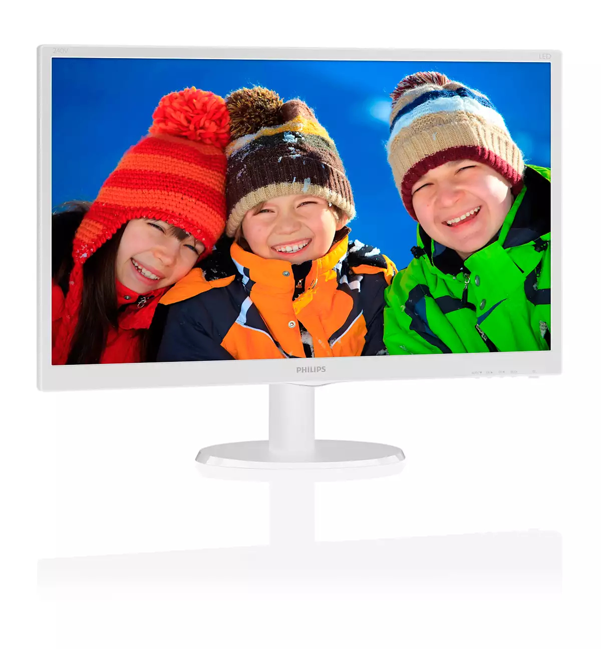 Philips 240V5QSW/93 computer monitor – image 2