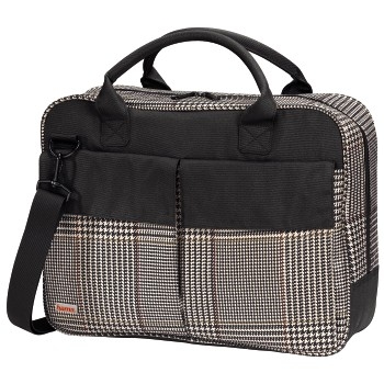 Hama Notebook Bag "Fashion Trend Sherp", black/beige