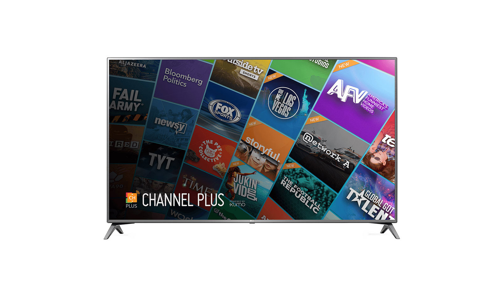 LG 75UJ6450 TV 190.5 cm (75") 4K Ultra HD Smart TV Wi-Fi Black, Metallic – image 1