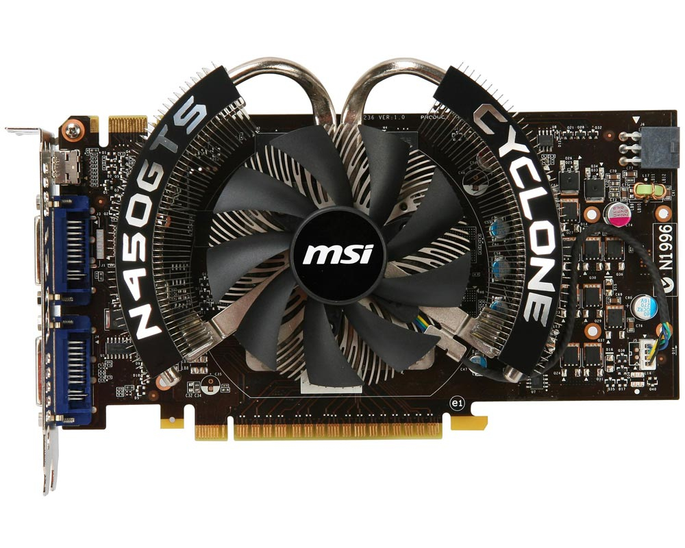 MSI V236-254R graphics card NVIDIA GeForce GTS 450 – image 3