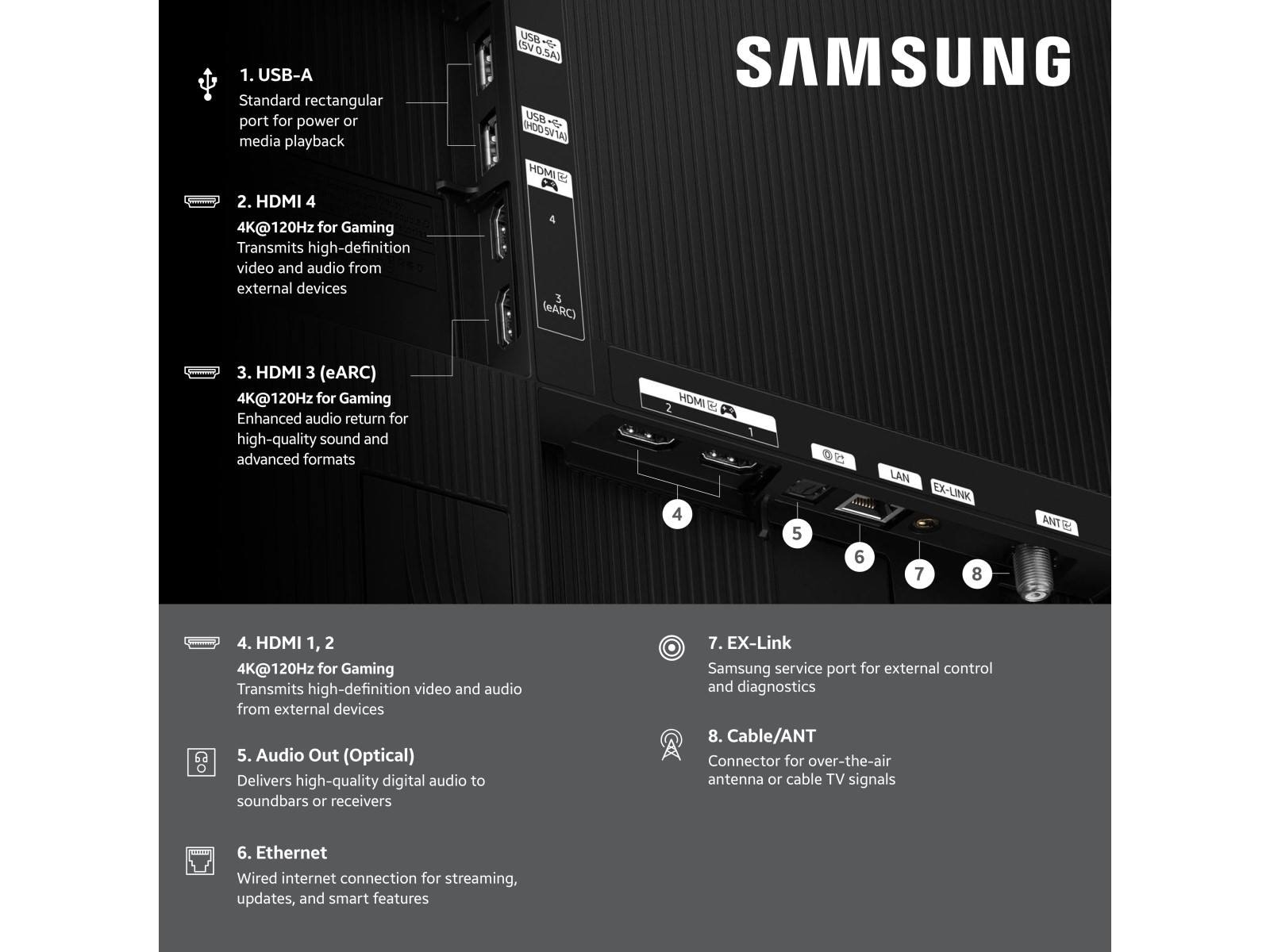 Samsung Series 8 QN77S84FAEXZA TV – image 4