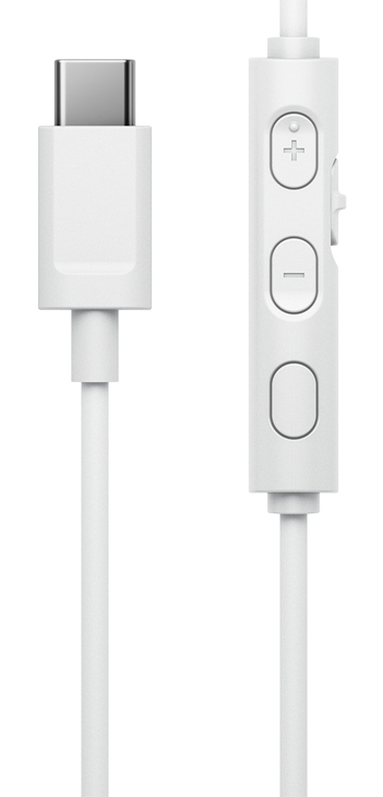 JVC HA-S33UC Headset Wired Head-band Calls/Music USB Type-C White image 3