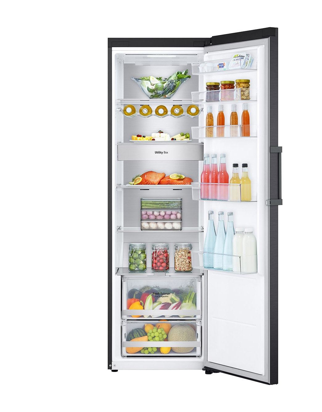 LG GLM71MCCSD fridge Built-in 386 L D Black - Image 2