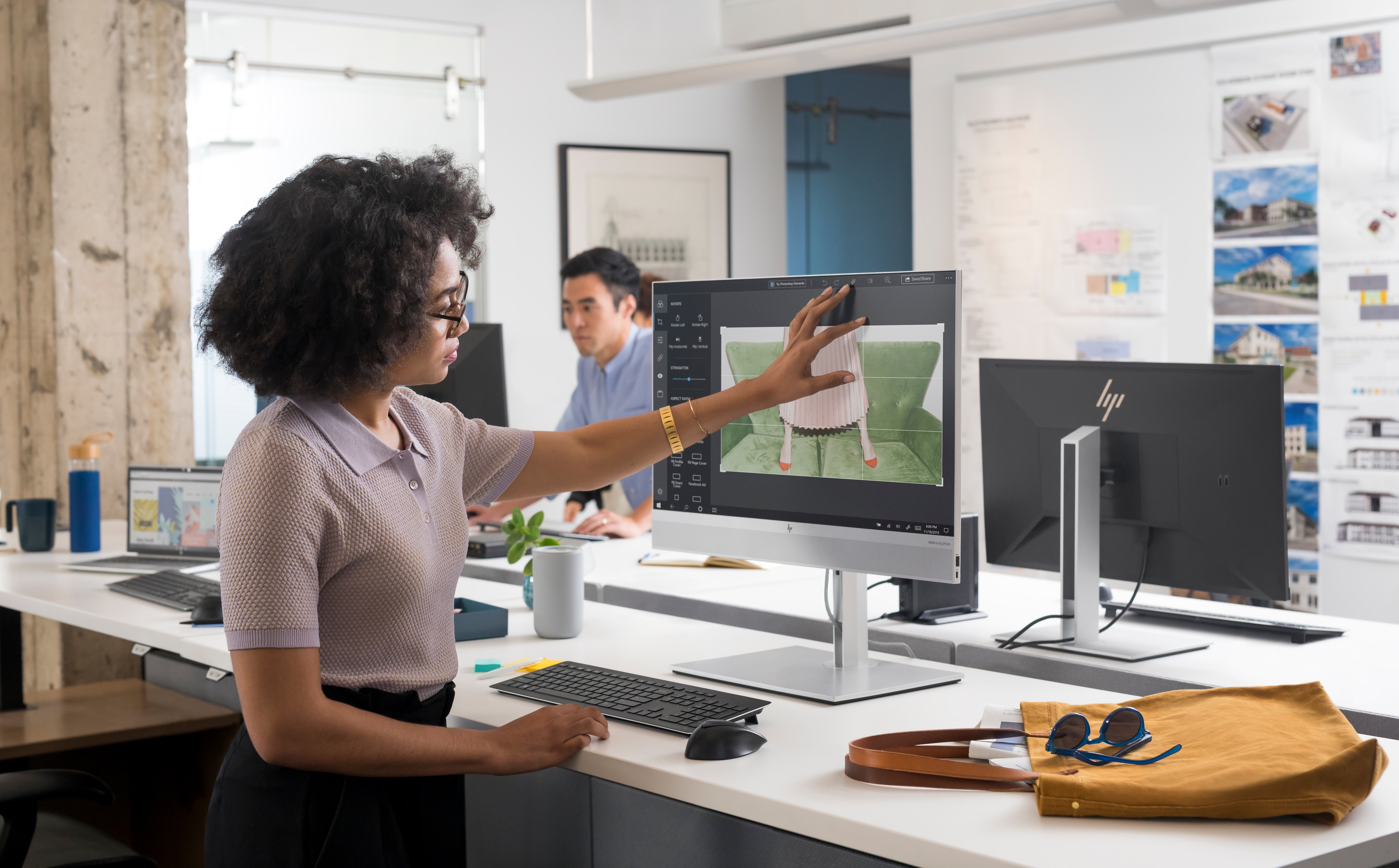 HP EliteOne 800 G6 Intel® Core™ i7 i7-10700 68.6 cm (27″) 2560 x 1440 pixels Touchscreen All-in-One PC 16 GB DDR4-SDRAM 512 GB SSD NVIDIA GeForce GTX 2070 Windows 10 Pro Wi-Fi 6 (802.11ax) Silver image 13