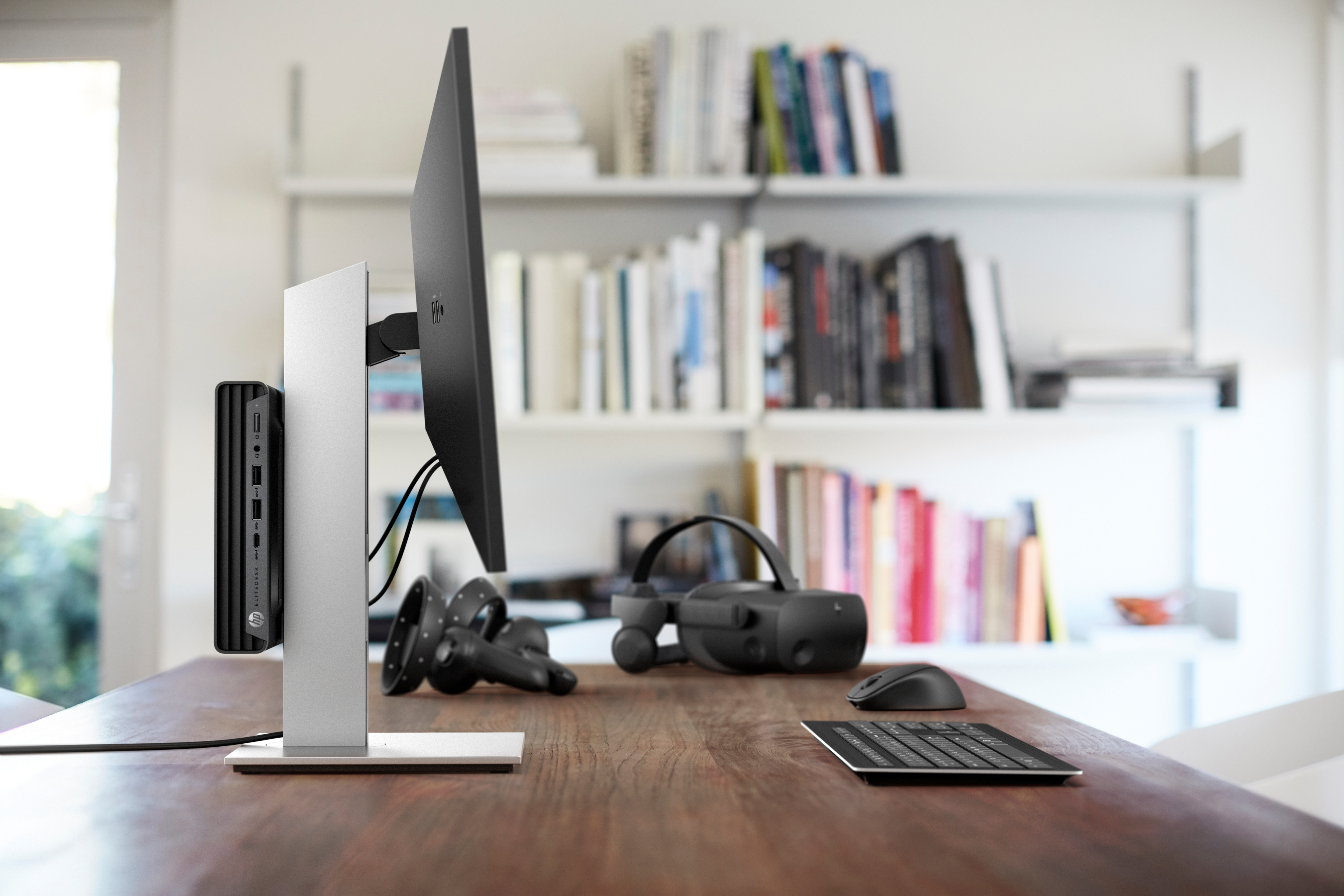 HP EliteDesk 805 G6 AMD Ryzen™ 5 PRO 4650G 8 GB DDR4-SDRAM 256 GB SSD Windows 10 Pro Mini PC Black image 5