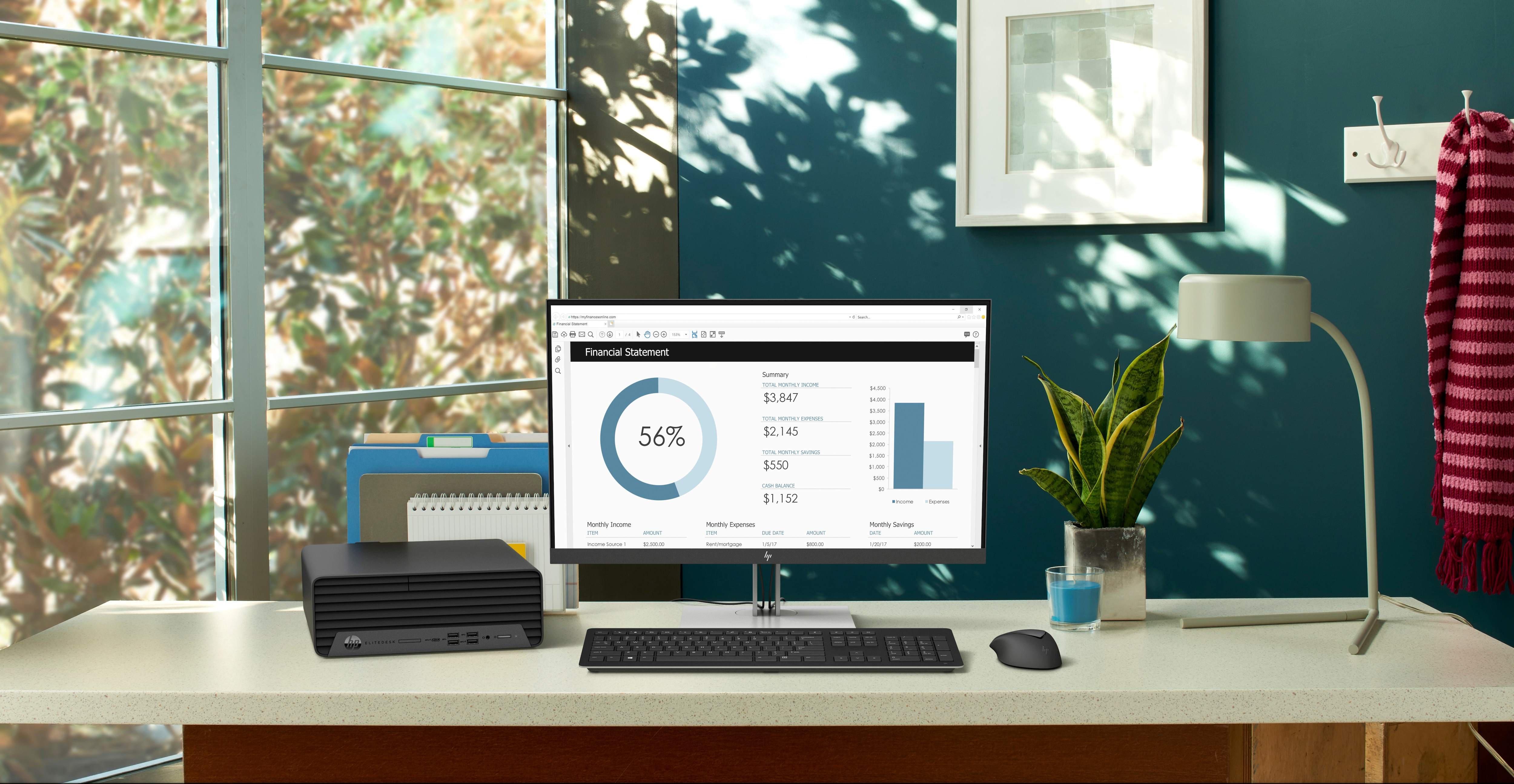 HP EliteDesk 805 G6 Small Form Factor PC Wolf Pro Security Edition image 4