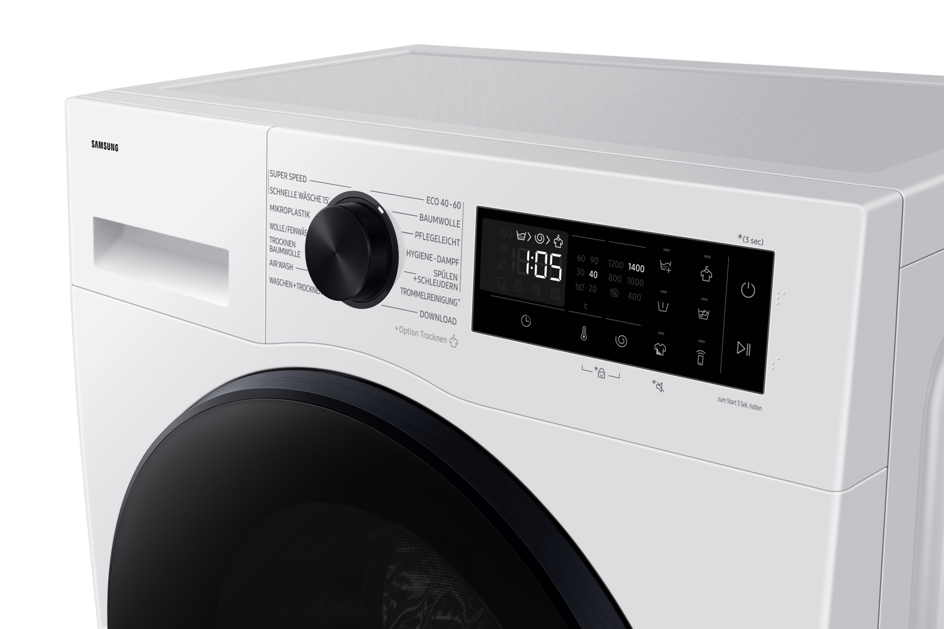 Samsung WD90DG5G34BE washer dryer Freestanding Front-load White – image 8