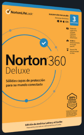 21416084 ESD Norton 360 Deluxe / Total Security  5 Dispositivos 2 Años UPC 