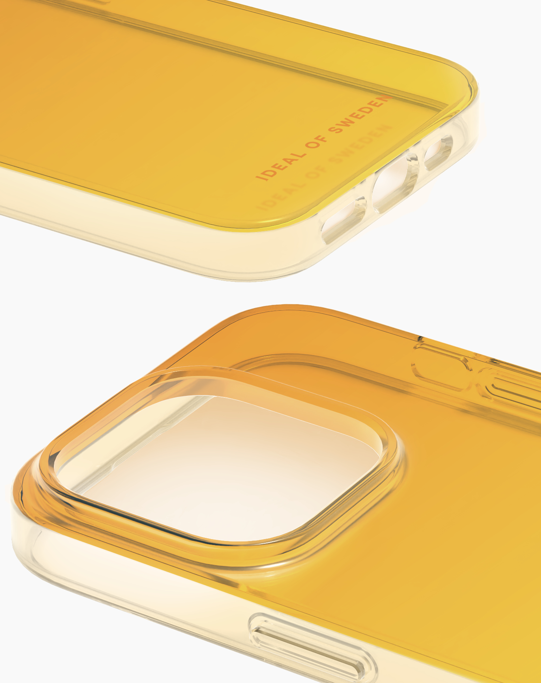 iDeal of Sweden Clear Case iPhone 14 Pro Max Orange Spritz – image 3