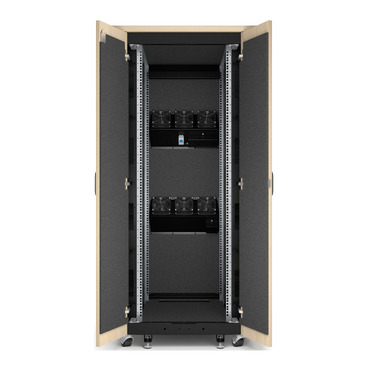 APC AR4032A rack cabinet 32U Freestanding rack Maple colour – image 5