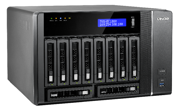 QNAP TVS-EC1080-E3-16G NAS/storage server Tower Intel® Xeon® E3 V3 Family E3-1245V3 – image 7