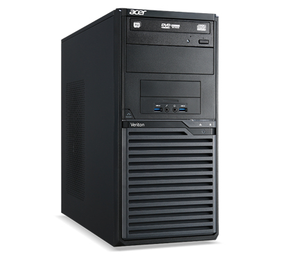Acer Veriton M M2631G Intel® Core™ i3 i3-4130 4 GB DDR3-SDRAM 500 GB HDD Windows 7 Professional PC Black image 3