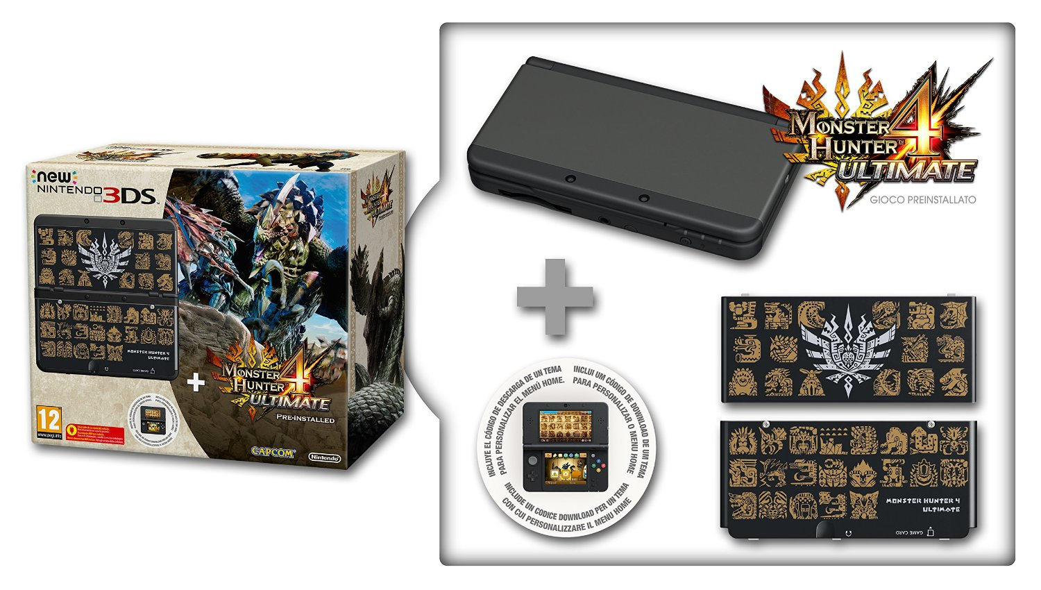 Nintendo New 3DS + Monster Hunter 4 Ultimate Ltd Ed – image 2