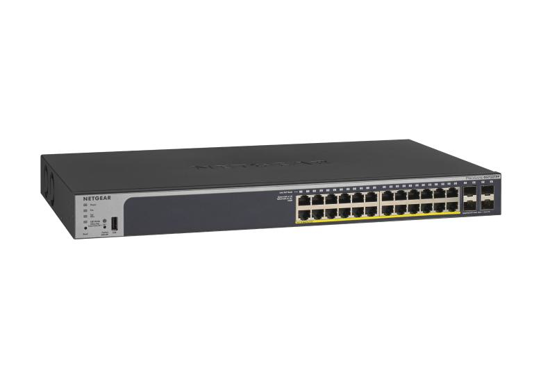 NETGEAR GS728TPv2 Managed L3 Fast Ethernet (10/100) Power over Ethernet (PoE) Black