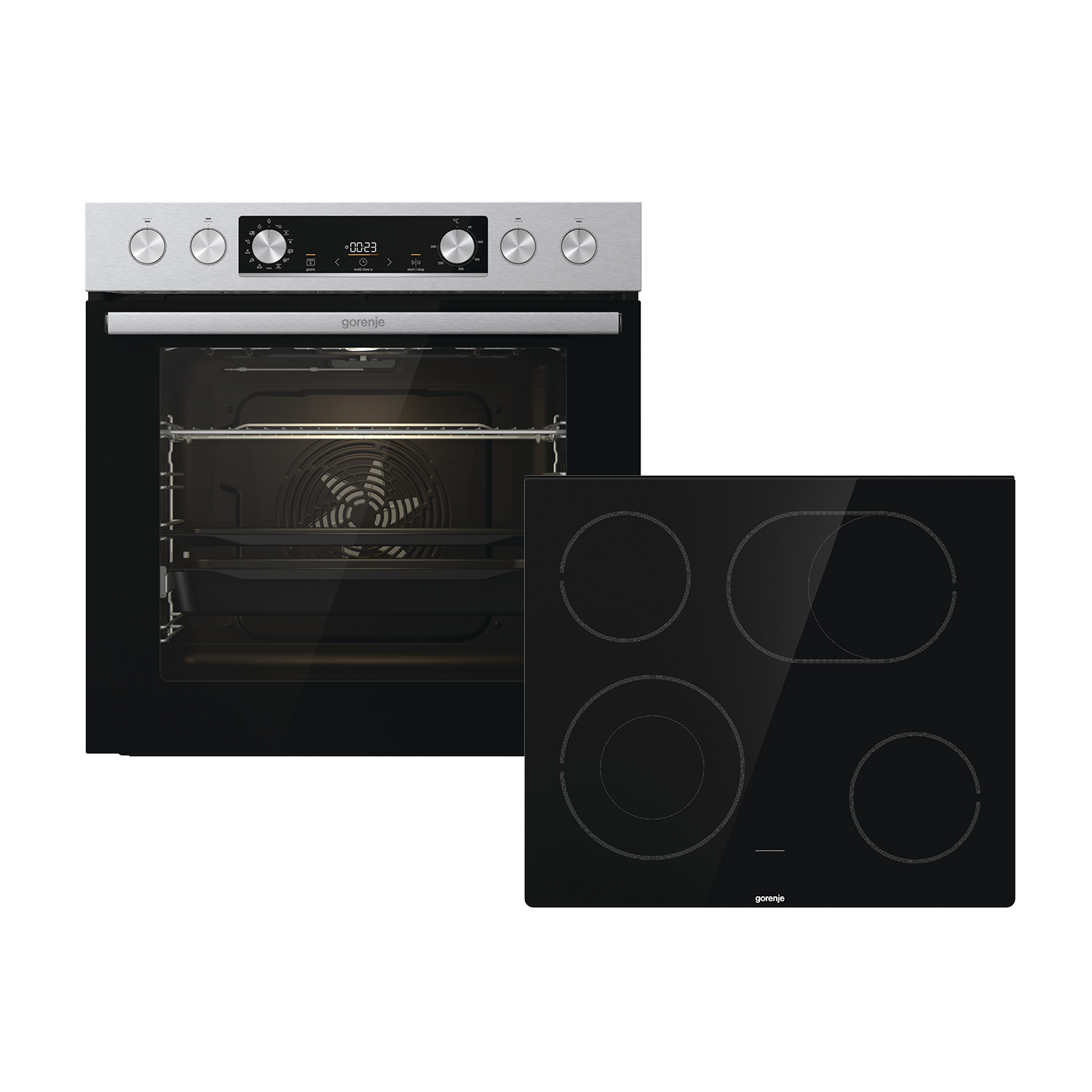 Gorenje Heißluft Inox Set 4