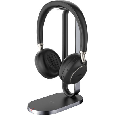 Yealink BH76 Headset Trådlös Huvudband Samtal/musik USB Type-A Bluetooth Laddningsställ Svart