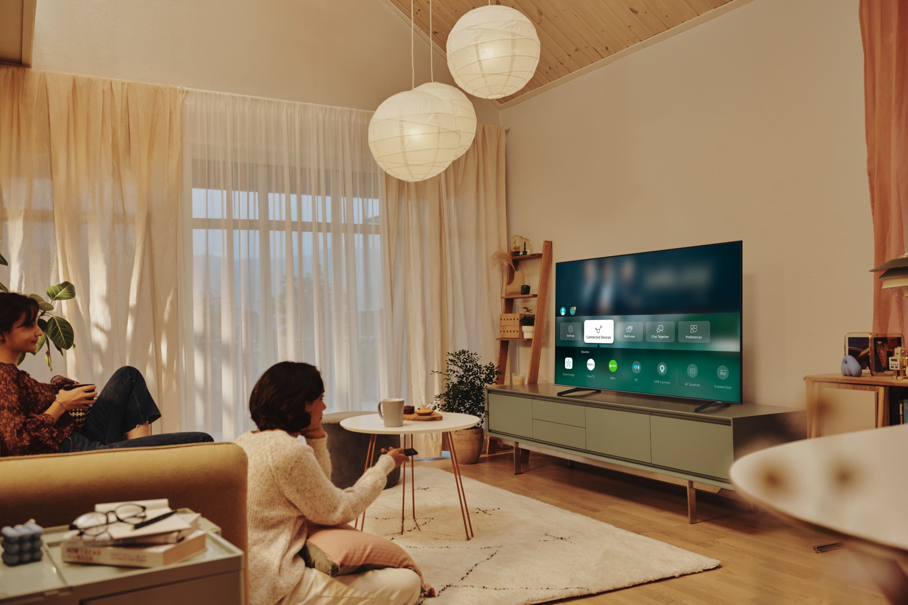 Samsung UE50BU8005K Classe de diagonale 50 8 Series TV LCD rétro éclairée par LED Crystal UHD Smart TV Tizen OS 4K UHD (2160p) 3840 x 2160 HDR noir — photo 4