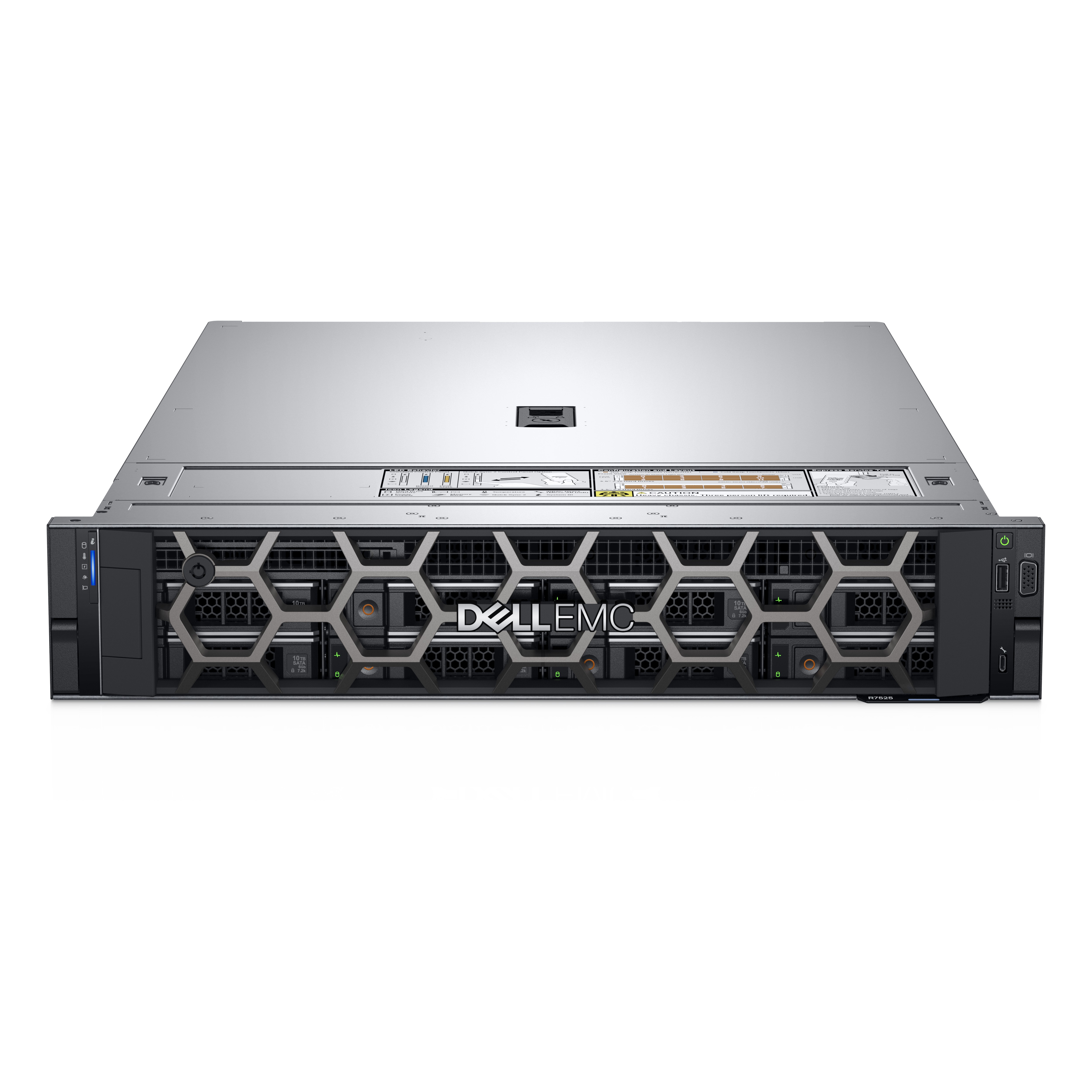 DELL PowerEdge R7525 servrar 480 GB Rack (2U) AMD EPYC 7313 3 GHz 32 GB DDR4-SDRAM 800 W