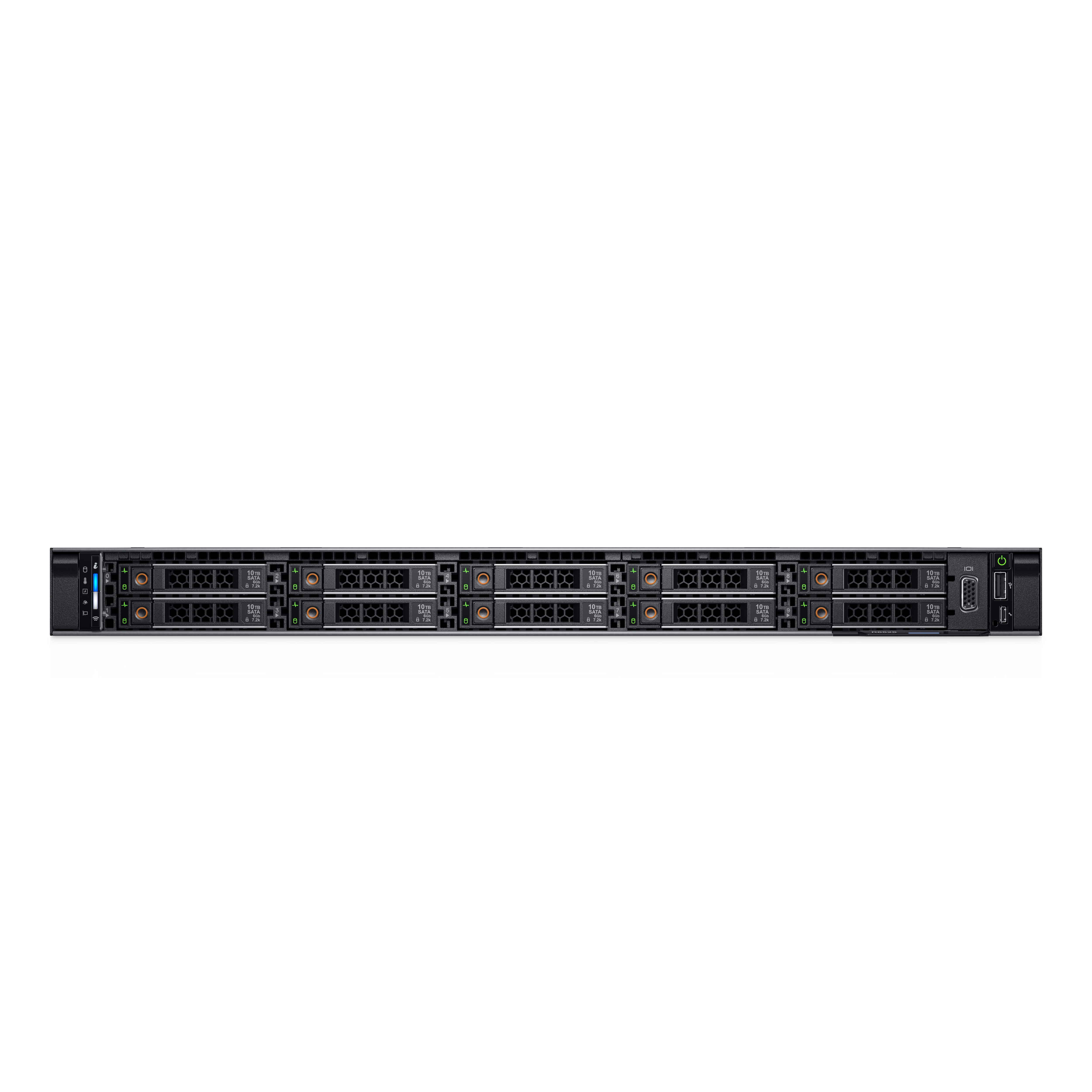 DELL PowerEdge R6525 servrar 480 GB Rack (1U) AMD EPYC 7313 3 GHz 32 GB DDR4-SDRAM 800 W