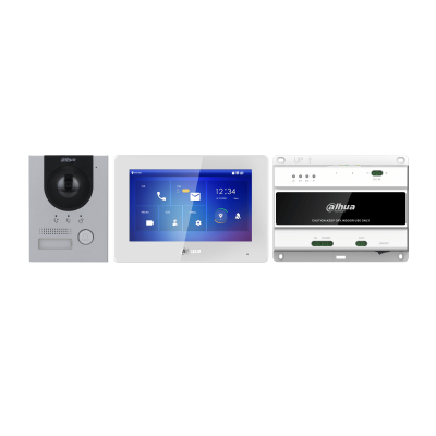 Dahua Technology DHI-KTD01(F) sistema per video-citofono 2 MP 17,8 cm (7") Argento