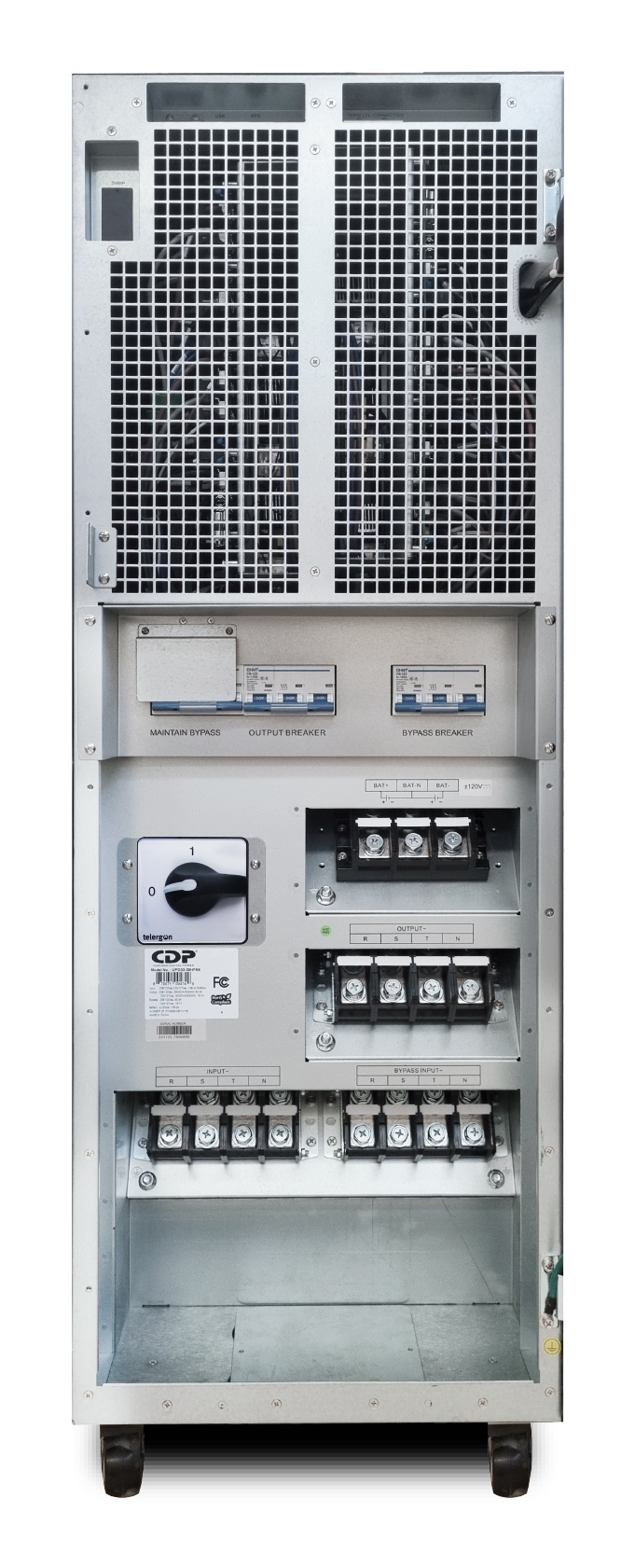 CDP UPO33-40HFAXi 40KVA/40KW PF 1.0, Online UPS 3PH HF, LCD 380/380 Vac – image 2