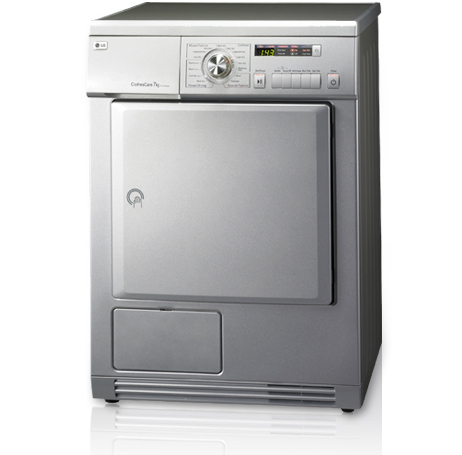 LG TDC80037EX tumble dryer Freestanding Front-load