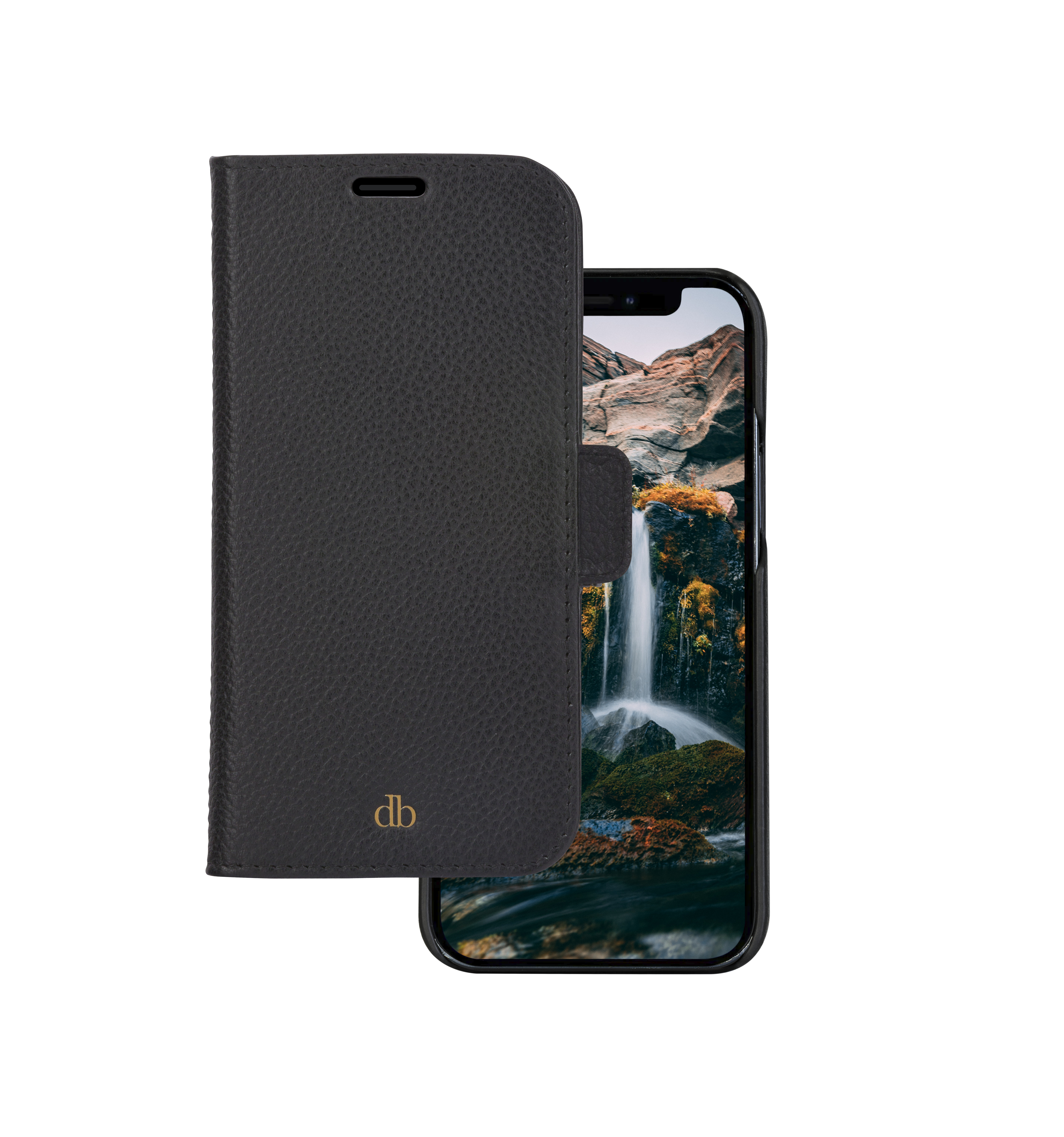 dbramante1928 New York custodia per cellulare 15,5 cm (6.1") Custodia a libro Nero
