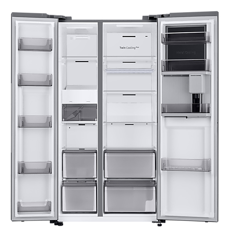 Samsung RH69B8931S9 side-by-side refrigerator Freestanding Stainless steel – image 9