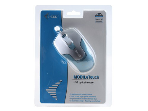 i-tec MOP-BLU mouse USB Type-A Optical 2400 DPI – image 2