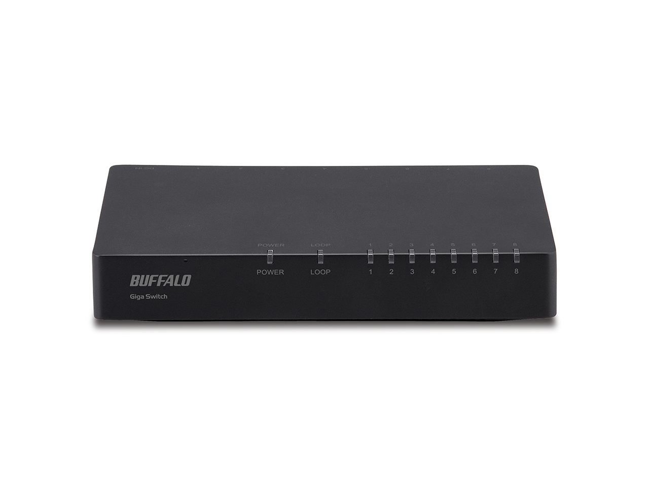 Buffalo LSW5-GT-8EPL/BK network switch Gigabit Ethernet (10/100/1000) Black