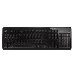 LogiLink ID0080 keyboard Home USB QWERTZ German Black – image 4