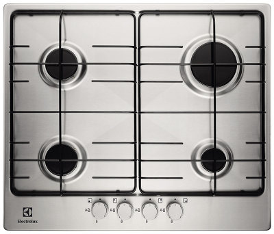 Electrolux EGG6242NOX hob Stainless steel Built-in Gas 4 zone(s)