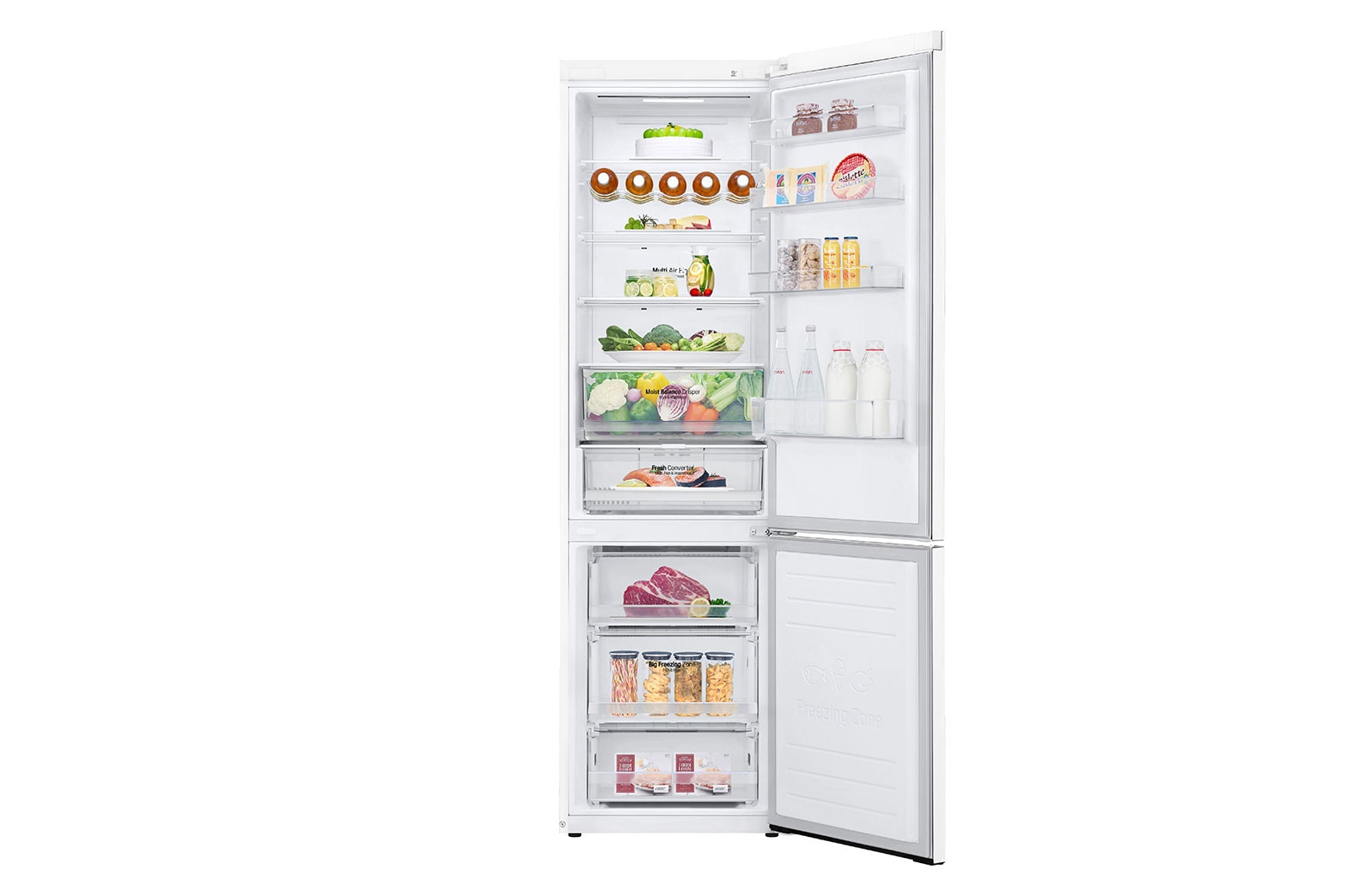 LG GBP62SWXCC fridge-freezer Freestanding – image 2