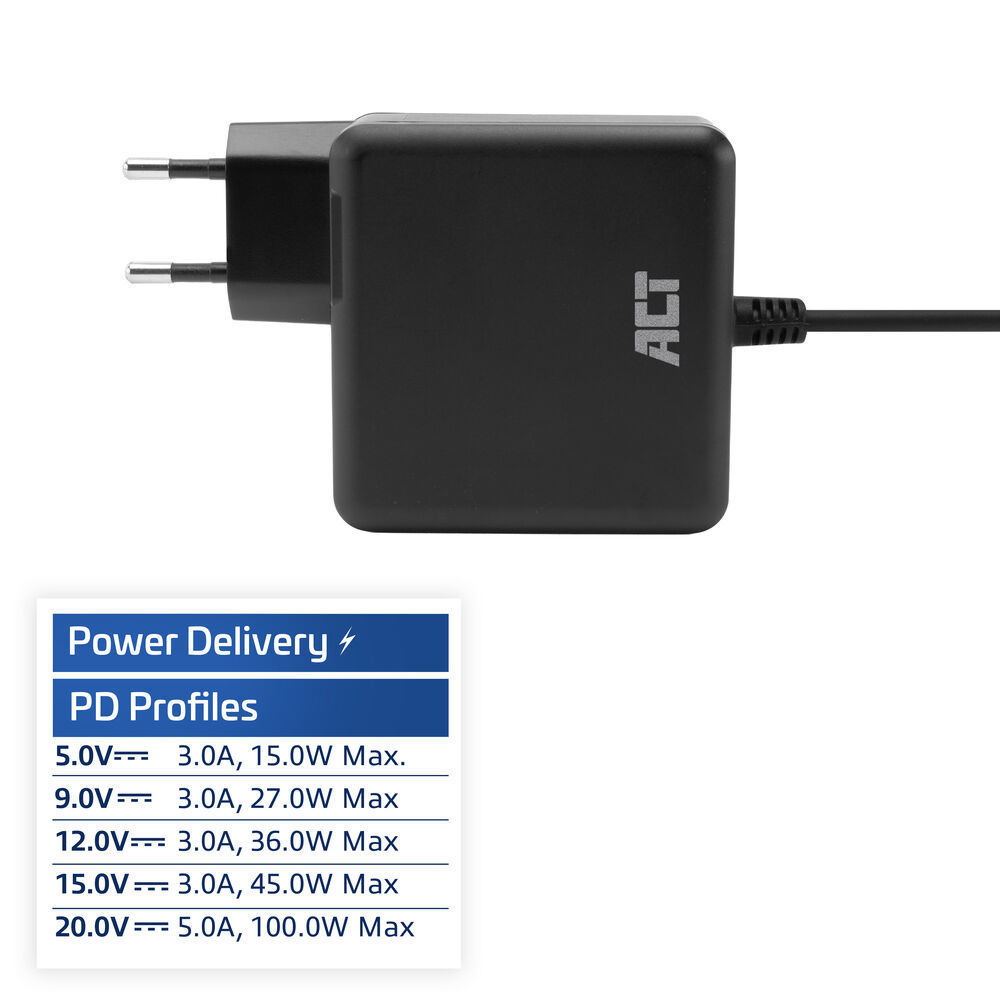 ACT USB-C laptop wall charger – image 4