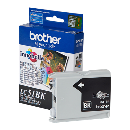 Tinta Brother Lc51Bk Negro - LC51BK
