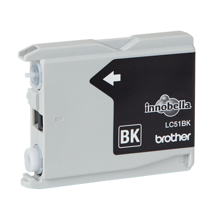 LC51BK Tinta Brother LC51BK Rendimiento 500 Páginas MFC240C/DCP130C Color Negro LC51BK