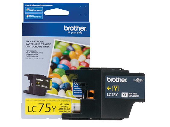 Tinta Brother Lc75Y Amarillo - LC75Y